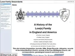 Sites similar to lowefamilydescendants.com