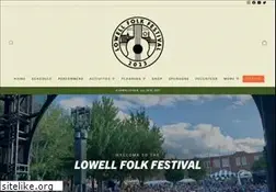 Sites similar to lowellfolkfestival.org