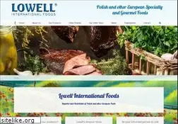 Sites similar to lowellfoods.com