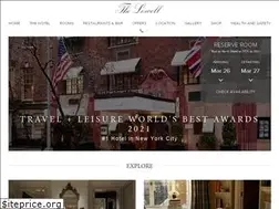 Sites similar to lowellhotel.com