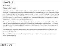 Sites similar to lowelogic.com