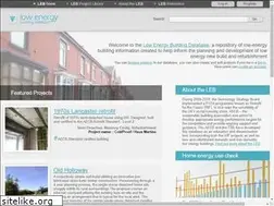 Sites similar to lowenergybuildings.org.uk