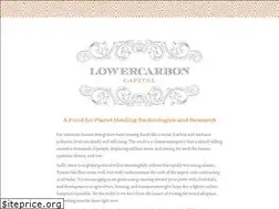 Sites similar to lowercarboncapital.com