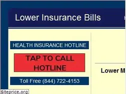 Sites similar to lowerinsurancebills.com