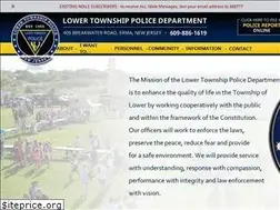 Sites similar to lowertownshippolice.com