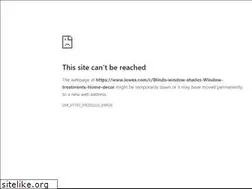 Sites similar to lowesblinds.com