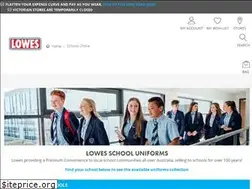 Sites similar to lowesschoolwear.com.au
