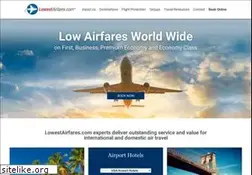 Sites similar to lowestairfares.com