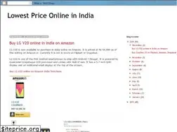 Sites similar to lowestpriceonlineinindia.blogspot.in