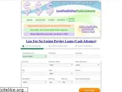 Sites similar to lowfeenofaxcashadvancepaydayloans.com