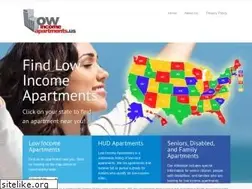 Sites similar to lowincomeapartments.us