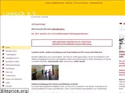 Sites similar to lowkick-berlin.de