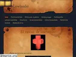 Sites similar to lowlander.cl