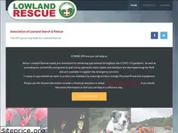 Sites similar to lowlandrescue.org