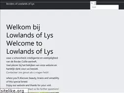 Sites similar to lowlandsoflys.be