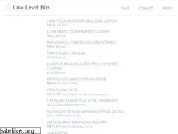 Sites similar to lowlevelbits.org