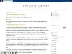 Sites similar to lowlevelmanager.com
