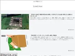 Sites similar to lowlinux.com