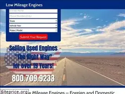 Sites similar to lowmileageengines.com