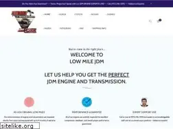 Sites similar to lowmilejdm.com