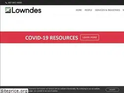 Sites similar to lowndes-law.com