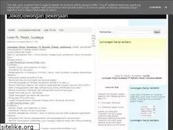 Sites similar to lowongan-kerja-online.blogspot.com
