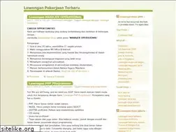 Sites similar to lowongan7pekerjaan.wordpress.com