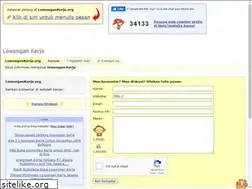 Sites similar to lowongankerja.org