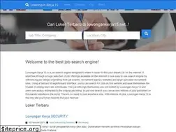 Sites similar to lowongankerja15.net