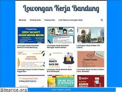 Sites similar to lowongankerjabandung.com