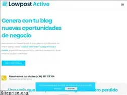 Sites similar to lowpostactive.com