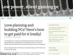 Sites similar to lowpowersilentpc.wordpress.com
