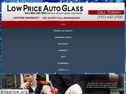 Sites similar to lowpriceautoglassva.com
