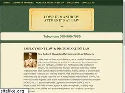 Sites similar to lowrieandrewlaw.com