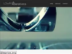 Sites similar to lowryalterations.com