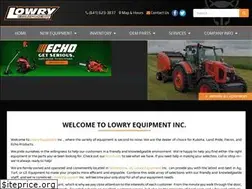 Sites similar to lowryequipmentinc.com