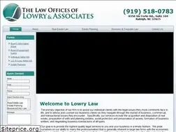 Sites similar to lowrylawoffices.com