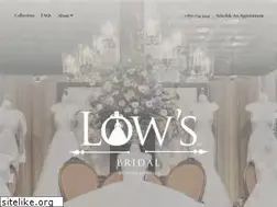 Sites similar to lowsbridal.com