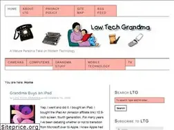 Sites similar to lowtechgrandma.com