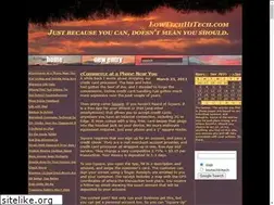 Sites similar to lowtechhitech.com