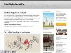 Sites similar to lowtechmagazine.be