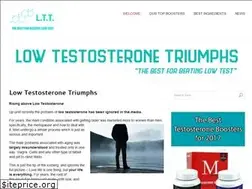 Sites similar to lowtesttriumphs.com