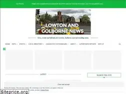 Sites similar to lowtonandgolbornenews.co.uk