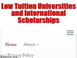 Sites similar to lowtuitionuniversities.com