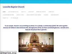 Sites similar to lowvillebaptistchurch.org