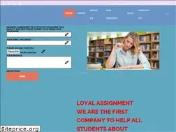 Sites similar to loyalassignment.com