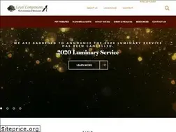 Sites similar to loyalcompanionspetcremation.com