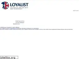 Sites similar to loyalistbanner.com