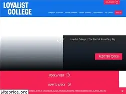Sites similar to loyalistcollege.com
