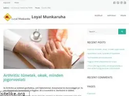 Sites similar to loyalmunkaruha.hu